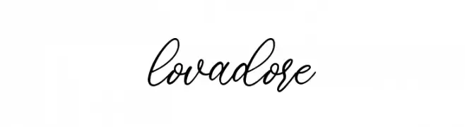 lovadore  Frei Schriftart Herunterladen