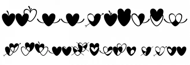 love art design Font OTHER CHARS