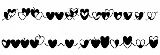 love art design Шрифта ВЕРХНИЙ