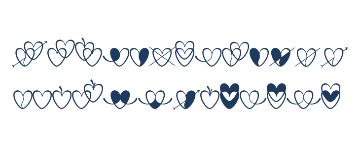 love art design Lowercase