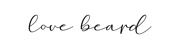 love beard  नि: शुल्क फ़ॉन्ट्स डाउनलोड