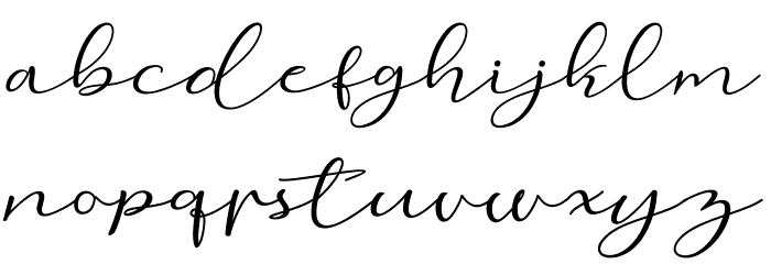 love beard Font LOWERCASE