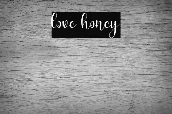love honey Example 1