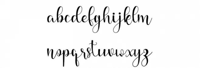 love honey Caratteri MINUSCOLO