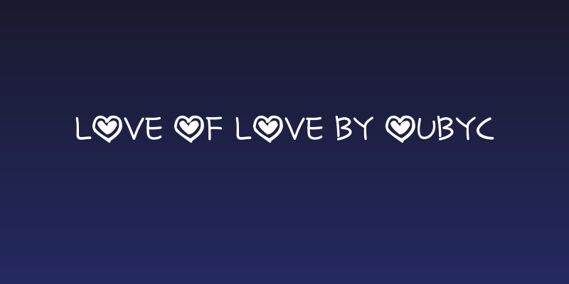 love of love by OUBYC Social Header