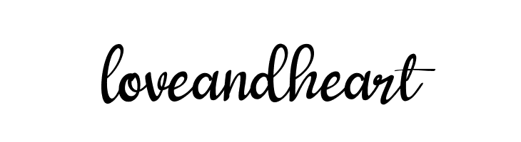 loveandheart  les polices de caractères gratuit tlcharger