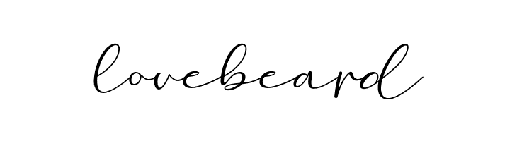 lovebeard  免费字体下载
