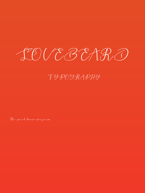 lovebeard Poster