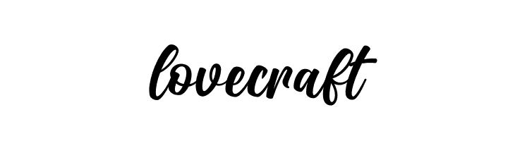 lovecraft  Free Fonts Download