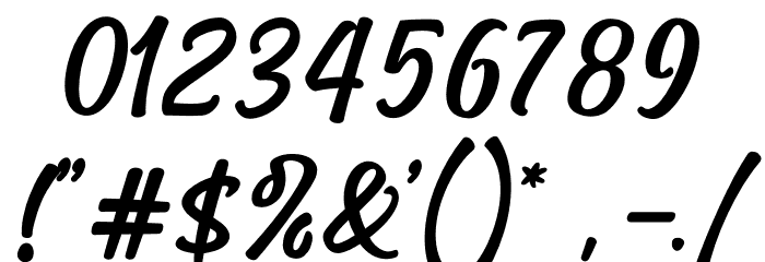 lovecraft Font OTHER CHARS