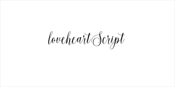 loveheartScript Logo