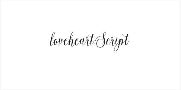 loveheartScript Logo