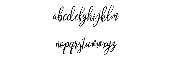 loveliquedemo Font LOWERCASE