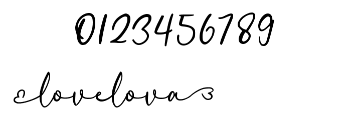 lovelova Font OTHER CHARS