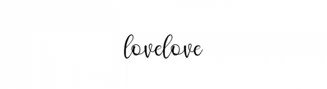 lovelove  Frei Schriftart Herunterladen