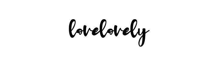 lovelovely  नि: शुल्क फ़ॉन्ट्स डाउनलोड