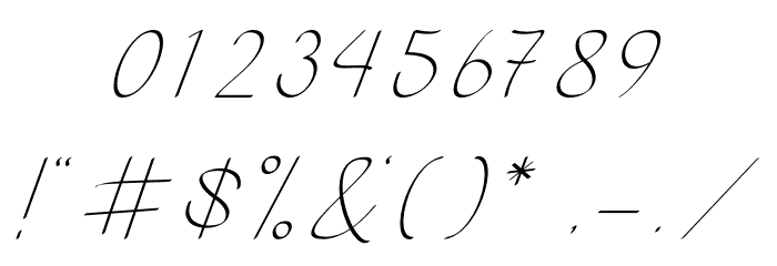 lovely dovely Font OTHER CHARS