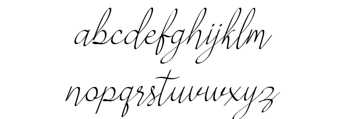 lovely dovely Font LOWERCASE