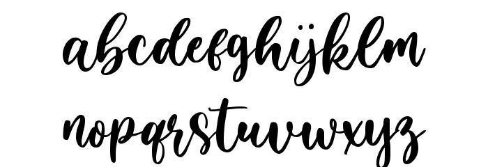lovely sister Font LOWERCASE