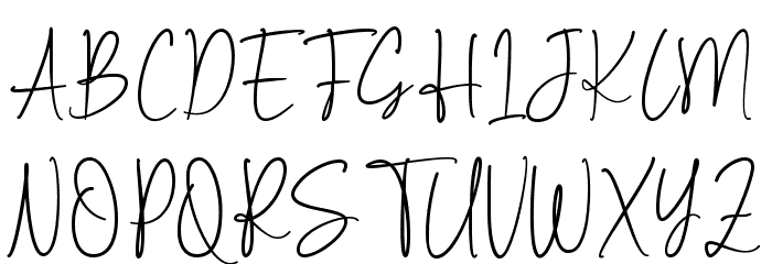 lovely tropical Font UPPERCASE