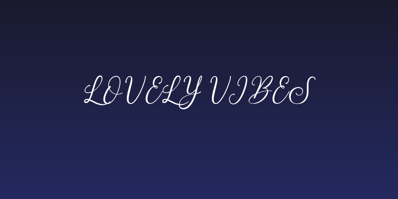 lovely vibes Social Header