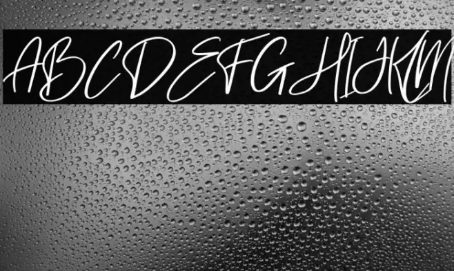 lovelyday Italic Font examples