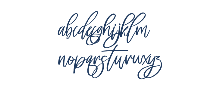 lovelyday Italic Lowercase