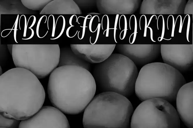 lovelyheart Font examples