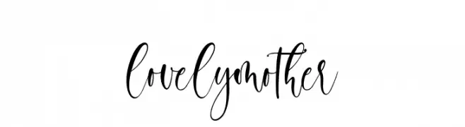 lovelymother  Frei Schriftart Herunterladen