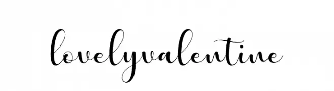 lovelyvalentine  Frei Schriftart Herunterladen