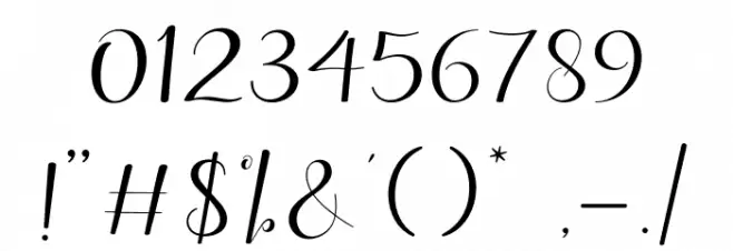 lovelyvalentine Font OTHER CHARS