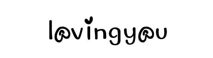 lovingyou  Free Fonts Download