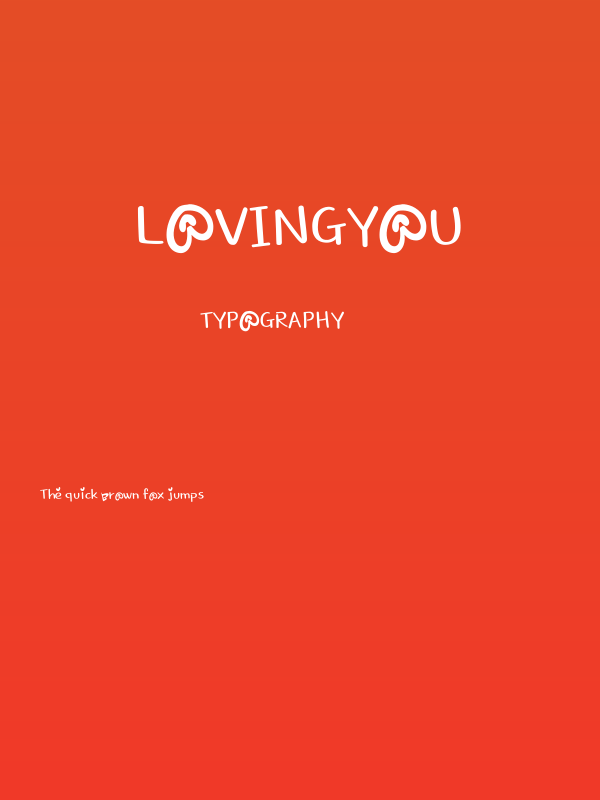 lovingyou Poster