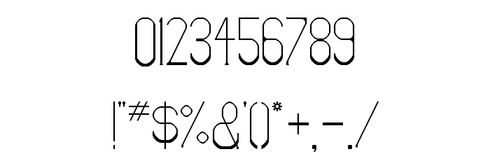 lower-lay Regular Font OTHER CHARS