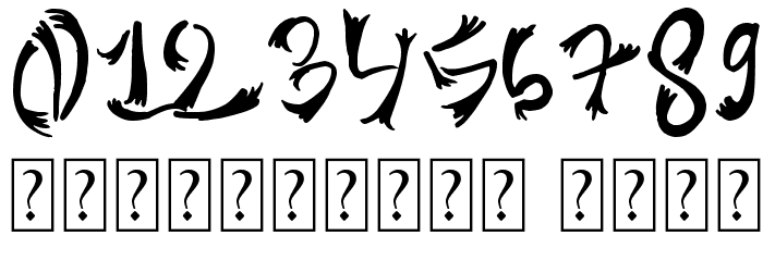 lowerkase Font OTHER CHARS