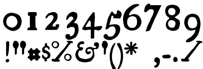 LPEducational Font OTHER CHARS