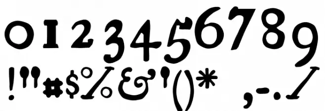 LPEducational Font OTHER CHARS