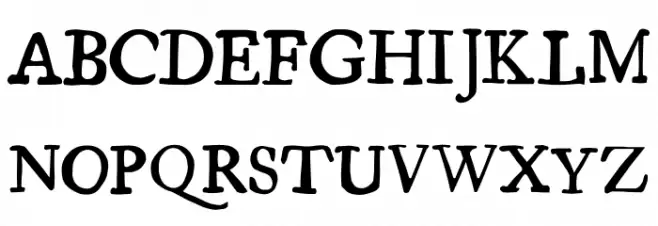 LPEducational Шрифта ВЕРХНИЙ