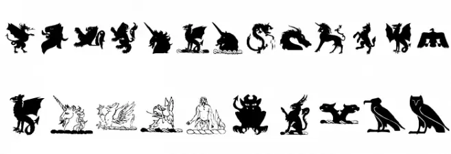 lpmyth2 Schriftart Groß