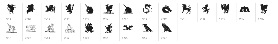 lpmyth2 Character Map