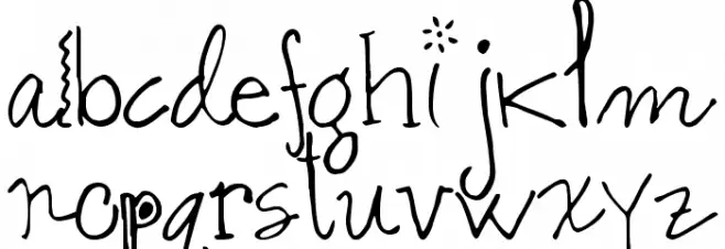 lpr no two are the same Font Litere mici