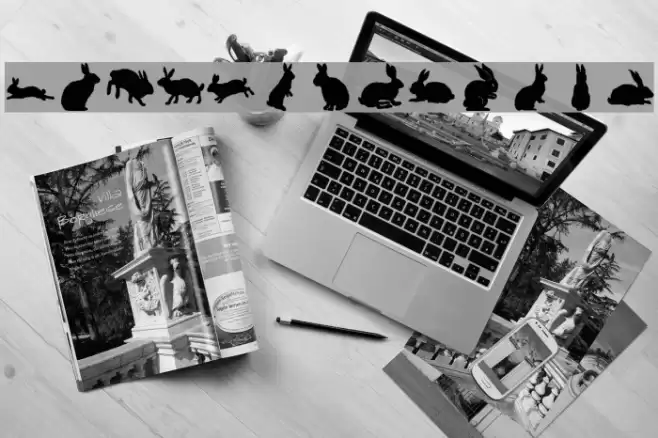 lprabbits1 Font examples