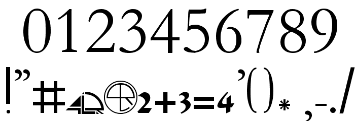LR HandScript LCase Font OTHER CHARS