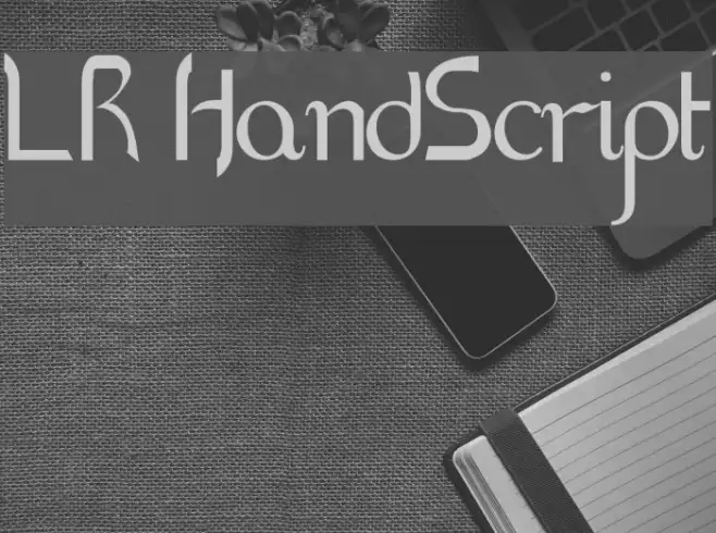 LR HandScript Example 3