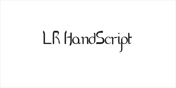 LR HandScript Logo