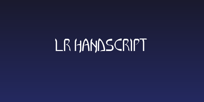 LR HandScript Social Header