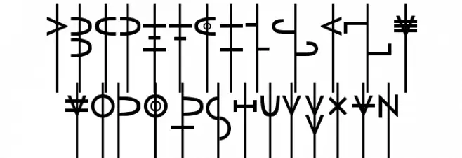 LR Talisman Schriftart Groß