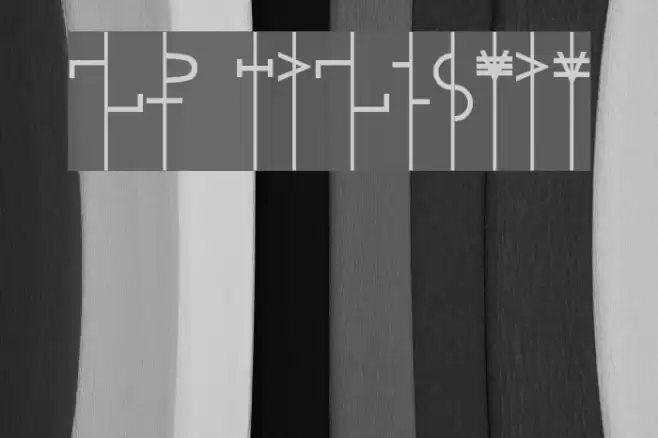 LR Talisman Font examples