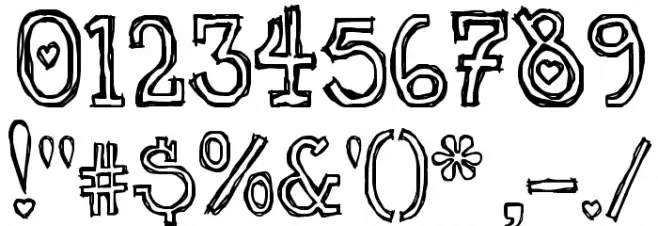 LRT Chickenhawk Font OTHER CHARS