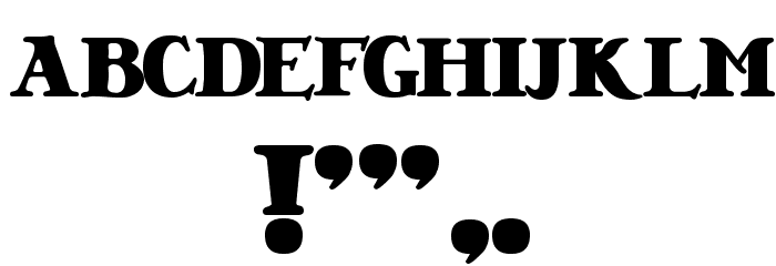 LRT Nutshell Library Black Font OTHER CHARS